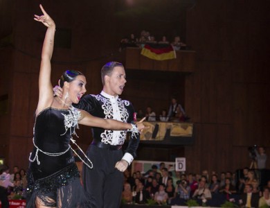 Europameister Youth Latin: Maxim Stepanov & Viktoria Konstantinova, Deutschland